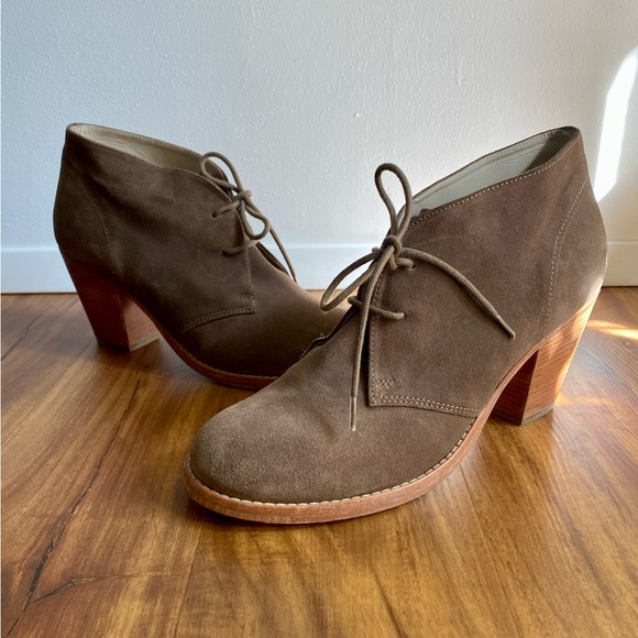 Boden/Anthro Suede Booties - Picture 8 of 13